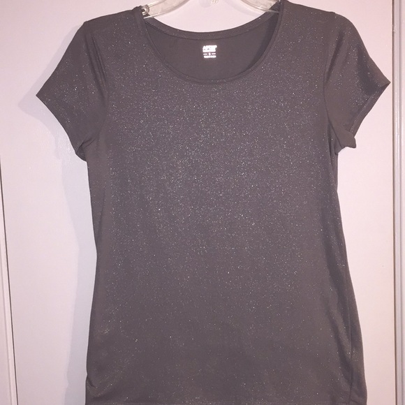 Apt. 9 Tops - Gorgeous Glitter Blouse Silver